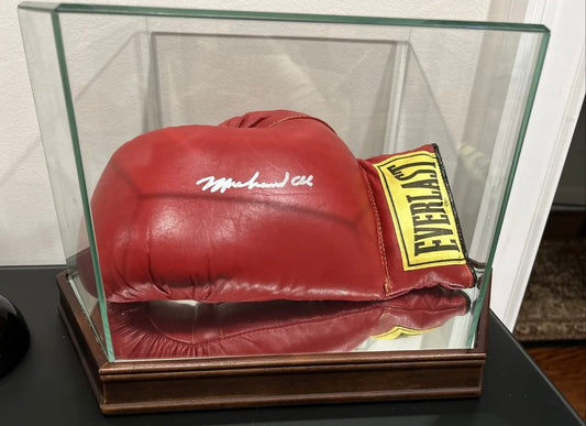 Muhammad Ali hand signed glove with jsa loa